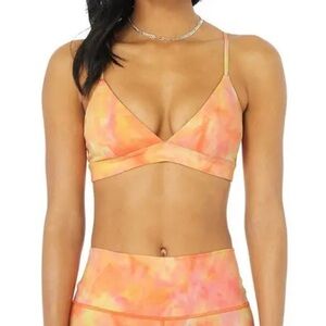ALO Yoga Splendor Bra Sunset Dye